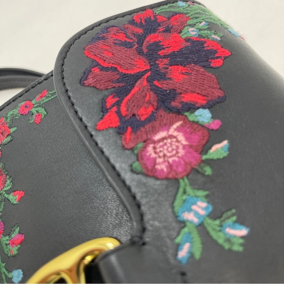 Polo by Ralph Lauren Maddie Floral Embroidered Crossbody - Picture 5 of 16